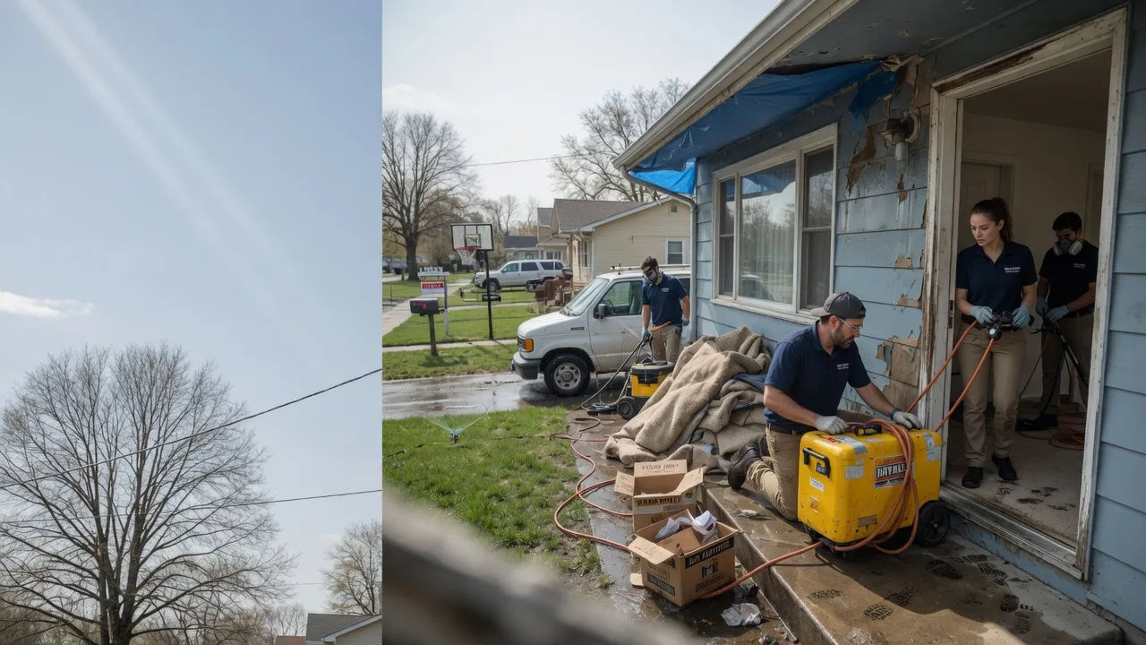 Basement Flood Cleanup in Houston, DE near me